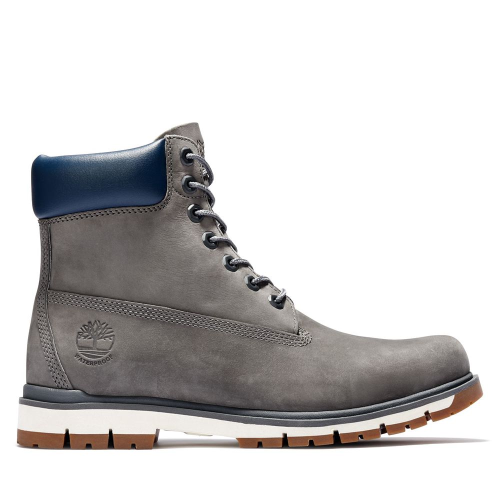 Bototos Timberland Hombre 6-Inch Radford Waterproof Gris - Chile COP-831429